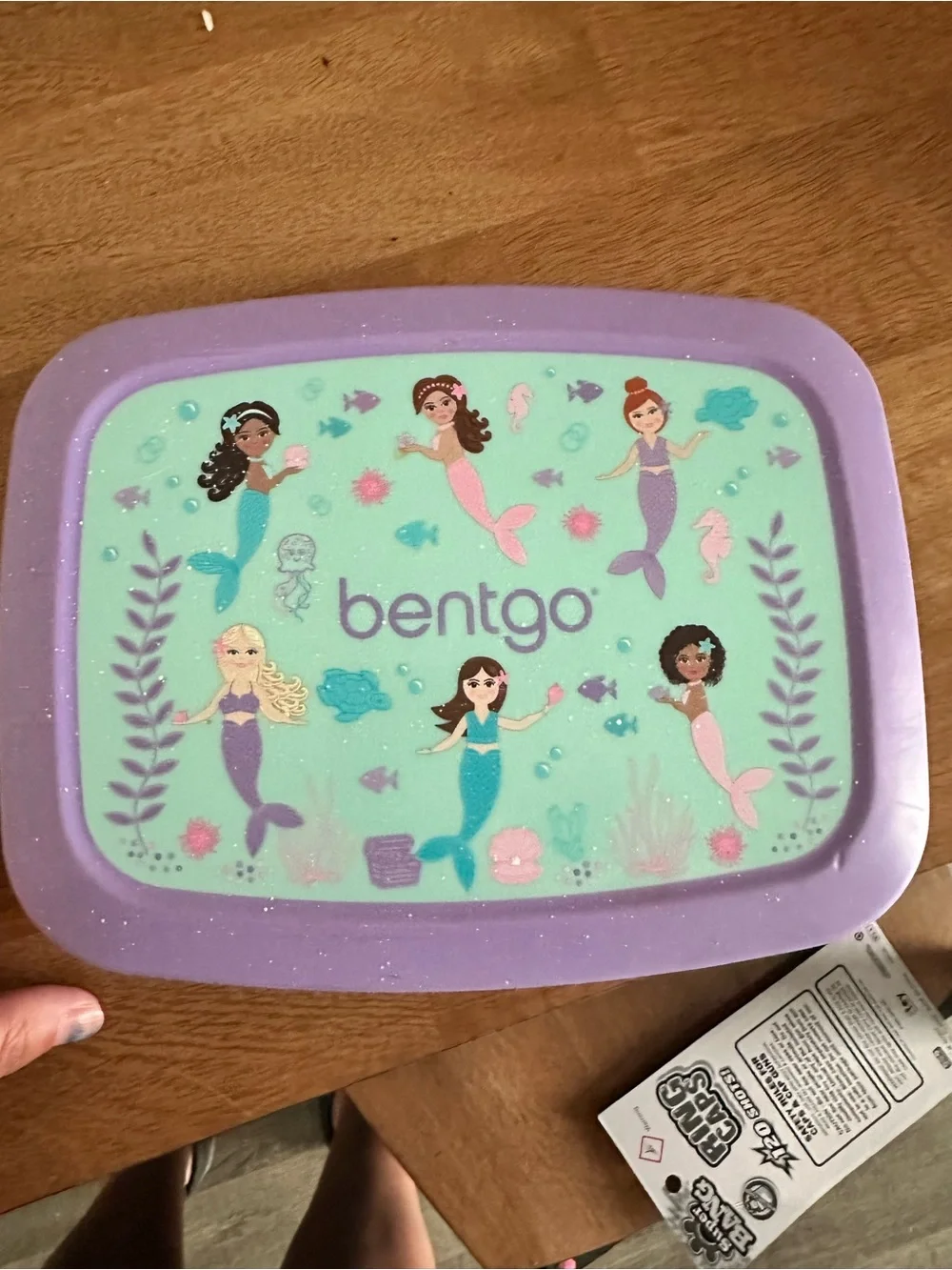 Bentgo Kids Mermaid Lunch Box - Mint & Purple